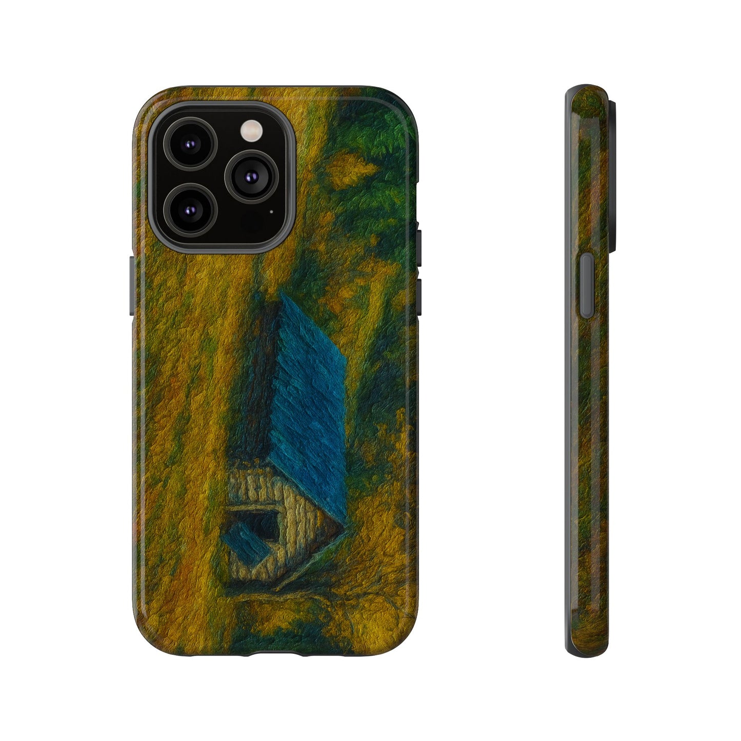 Artistic Phone Case by Tough Cases, Nature-Inspired Phone Protection, Unique Gift for Nature Lovers, Stylish Accessory, Fall Aesthetic - TRV