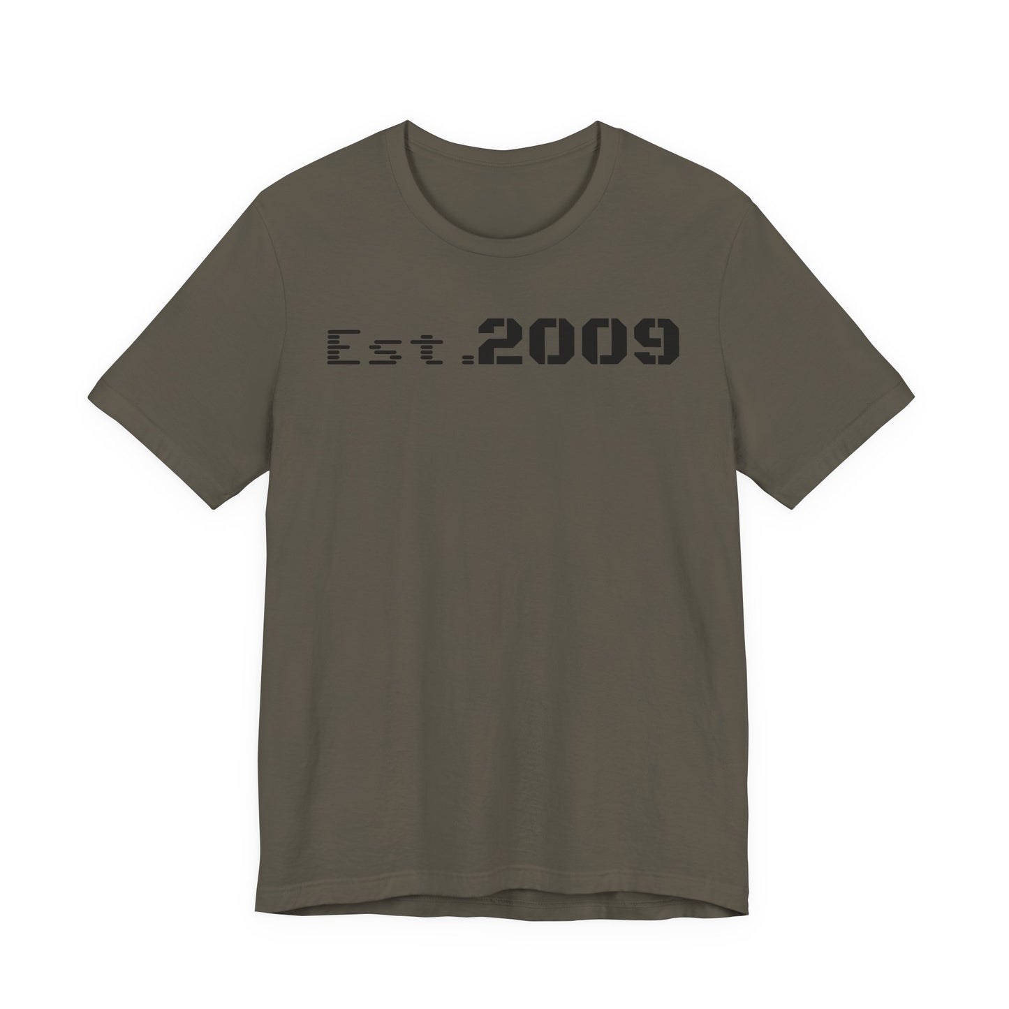 Established 2009 Unisex Tee - Casual Wear, Birthday Gift, Graduation Outfit, Anniversary Shirt, Personalized Fashion - TRV