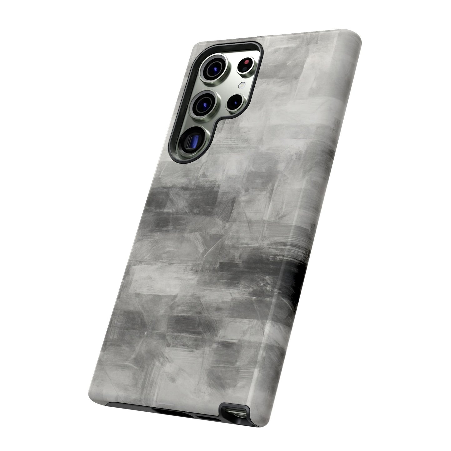 Stylish Phone Case for Tough Protection, Marble Grey Design, Customizable Gift for Her, Unisex Mobile Accessory, Birthday Present, [...] - TRV