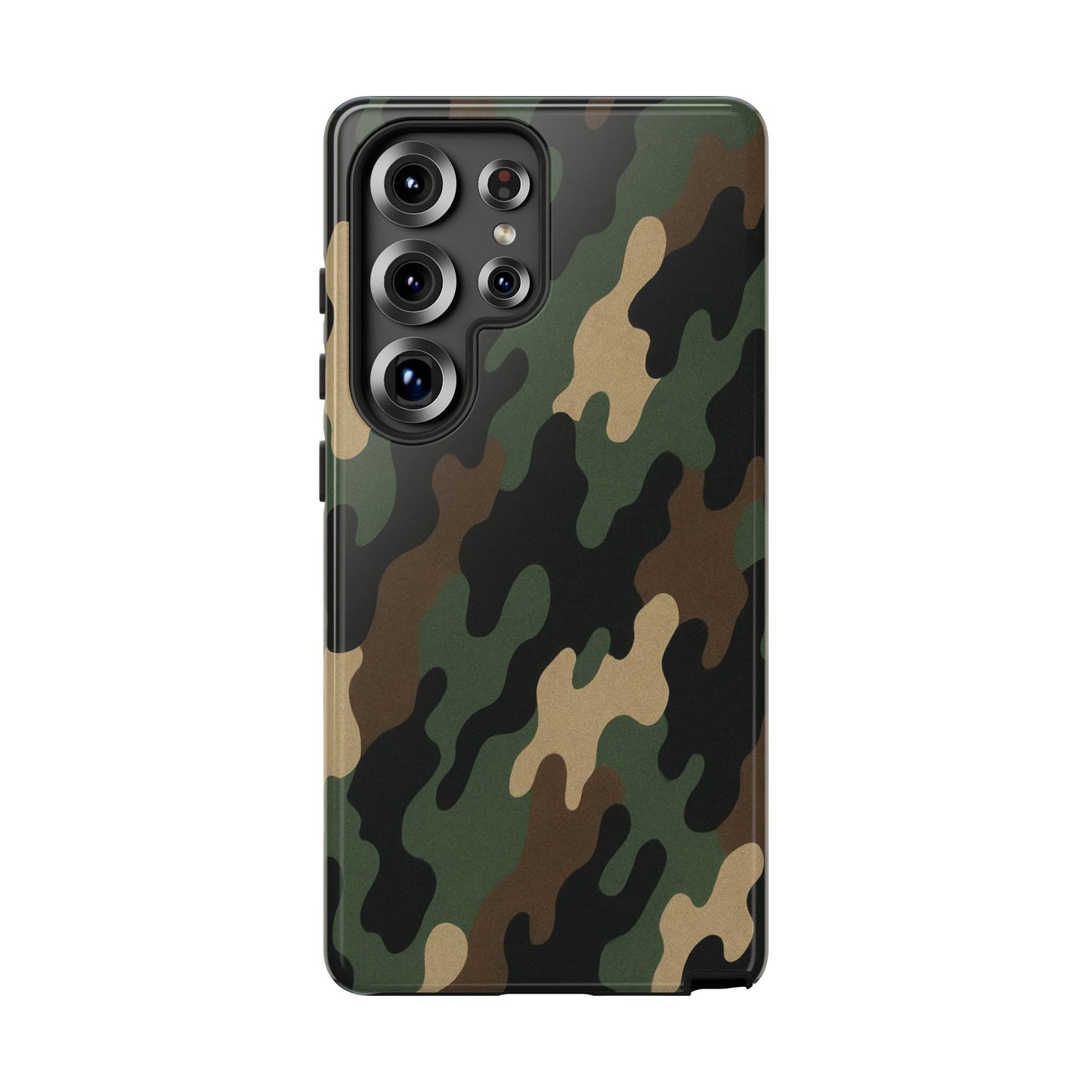 Camouflage Phone Case, Tough Cases, Military Style, Unique Phone Accessories, Gift for Him, Durable Phone Cover - TRV