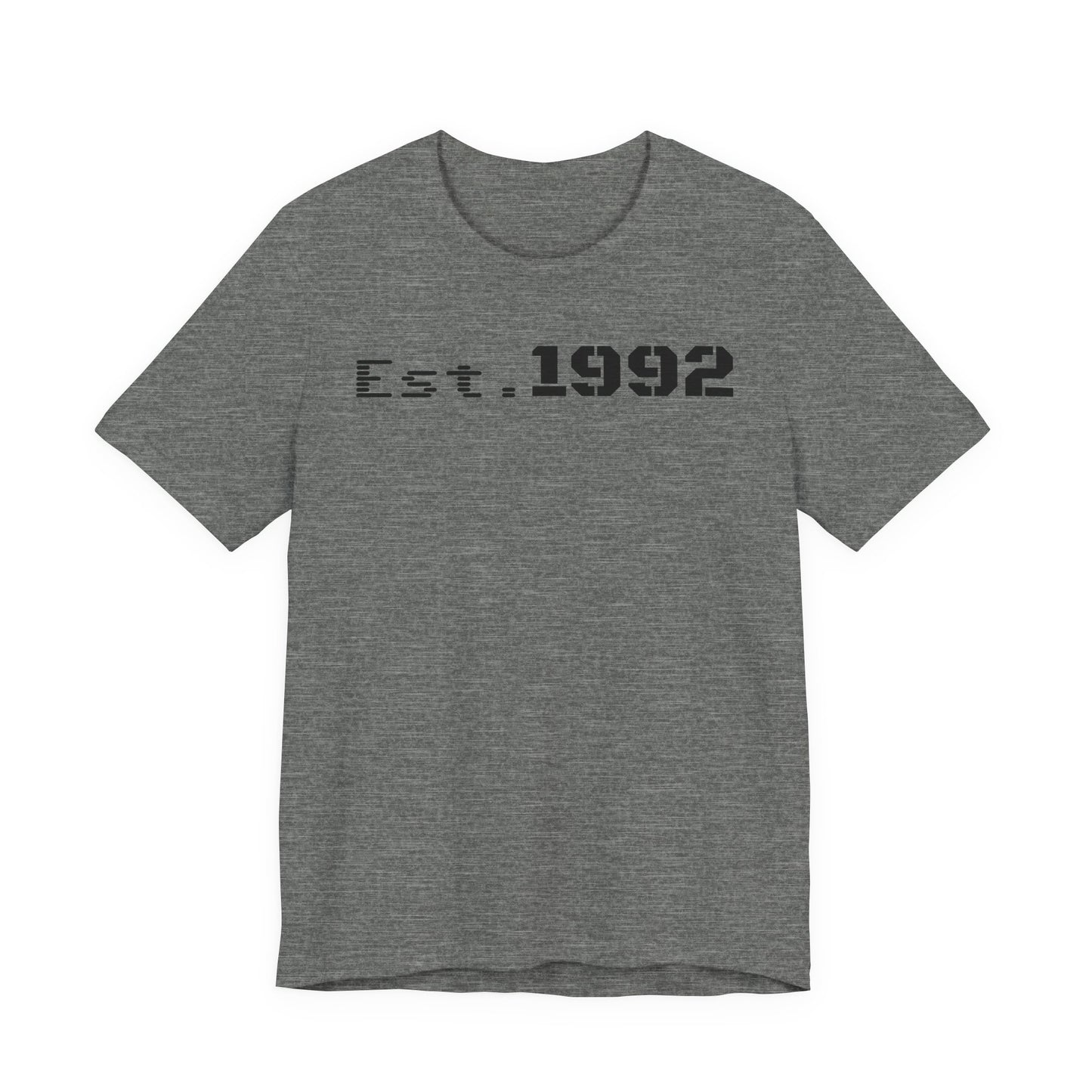 Est. 1992 Unisex Jersey Tee - Retro Birthday Gift, Casual Wear, Cool Vintage T-Shirt, Gift for Him, Gift for Her - TRV