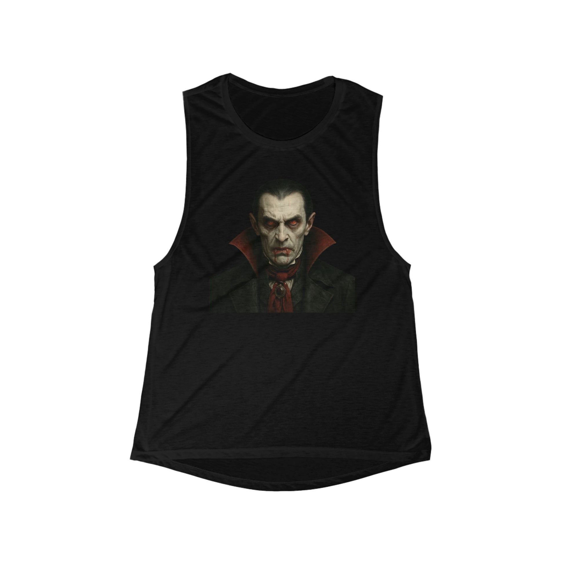 Gothic Vampire Women's Flowy Muscle Tank | Halloween Fashion - Best Tank Top | Gothic Decor Store | Buy Online