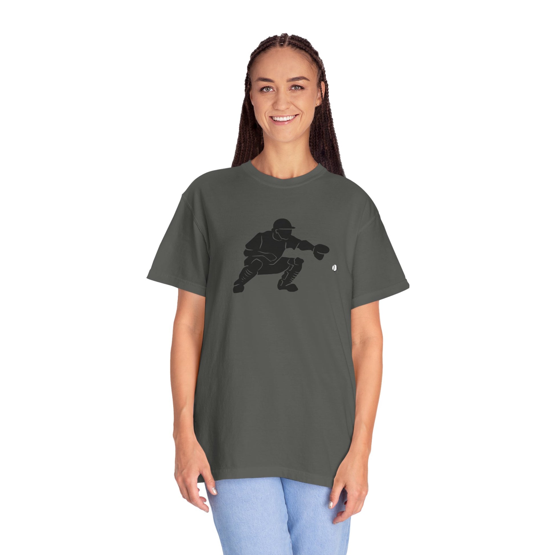 Stylish Unisex Baseball Catcher T-Shirt with Catcher Design, Sports Tee, Baseball Fan Gift, Athletic Apparel, Gift for Him/Her - TRV