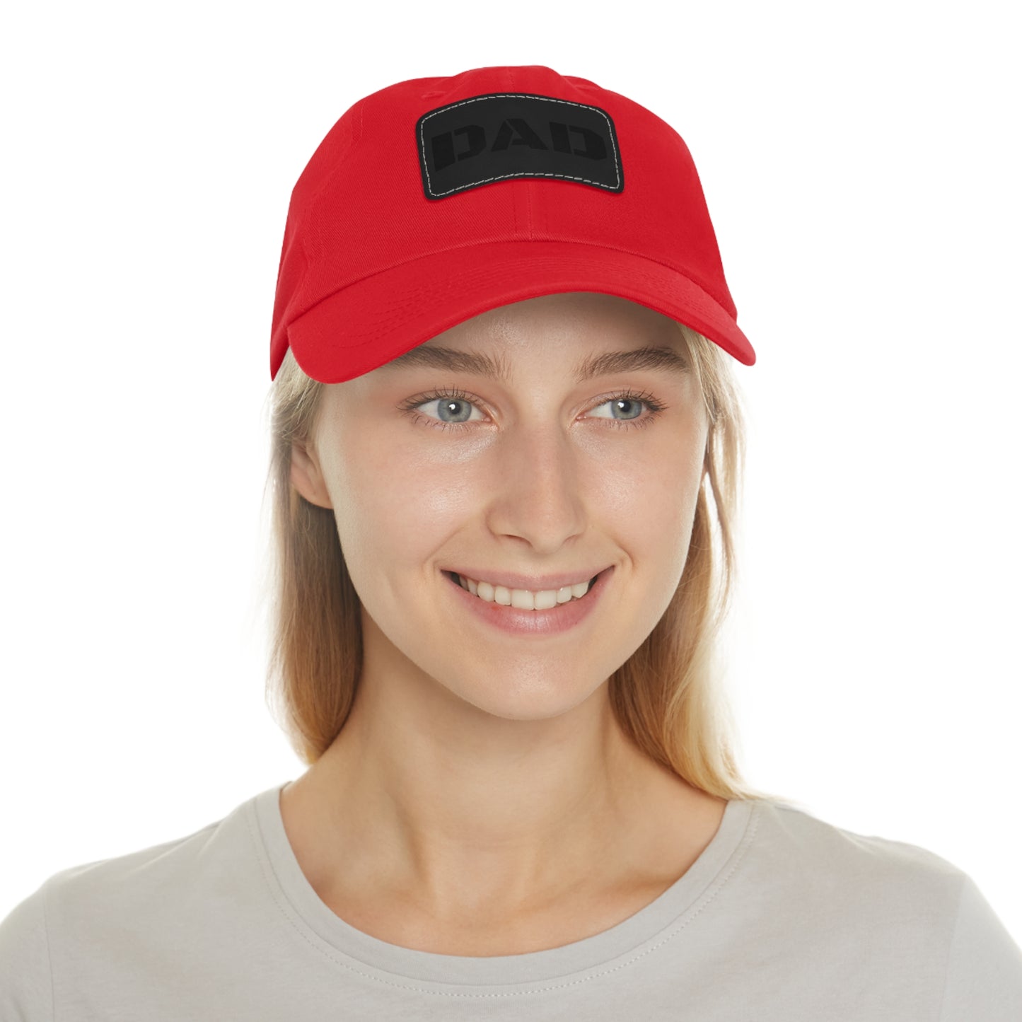 Stylish Dad Hat with Leather Patch | Perfect Gift for Fathers Day, Casual Wear, Dad's Birthday, Outdoor Activities