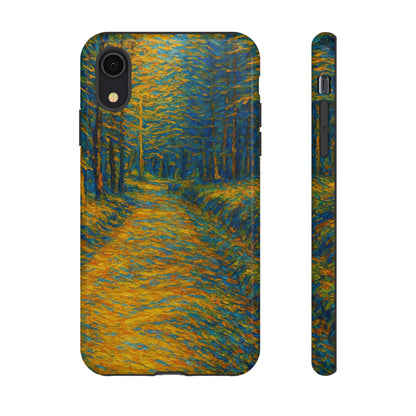 Artistic Phone Case for Nature Lovers, Tough Cases, Vibrant Design, Gift for Friends, Phone Accessories, Unique Artwork - TRV