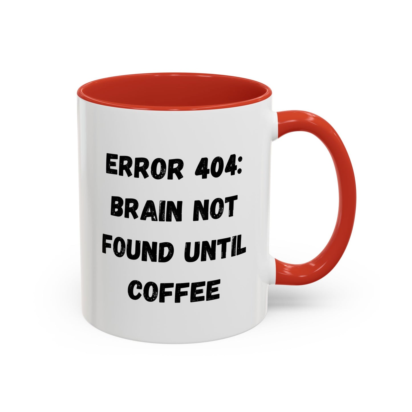 Error 404 Coffee Mug - Perfect for Your Daily Brew, Gift for Programmers, Humor for Coffee Lovers, Office Desk Decor, Nerdy Kitchenware