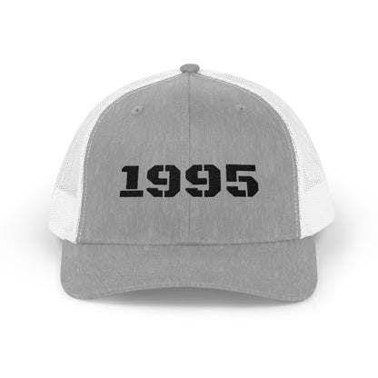1995 Snapback Trucker Cap, Retro Cap, Vintage Style Hat, Birthday Gift, Casual Wear, 90s Fashion, Unisex Headwear - TRV