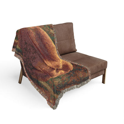 Cozy Woven Blanket for Home Décor, Decorative Throw Blanket, Perfect for Gift Giving, Warm and Stylish, Seasonal Home Accent