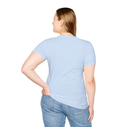 Minimalist Nature-Inspired Unisex Softstyle T-Shirt, Casual Wear, Everyday Style, Gift for Nature Lovers, Eco-Friendly Fashion