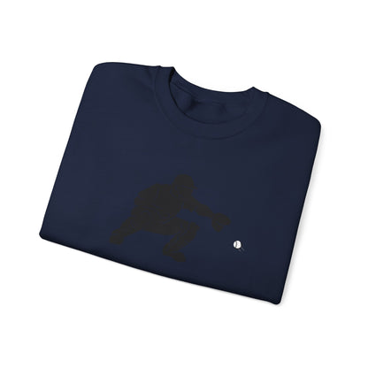 Baseball Catcher Crewneck Sweatshirt | Unisex Sports Apparel | Perfect for Game Days, Gifts, and Casual Wear | Baseball Lover's Gift - TRV