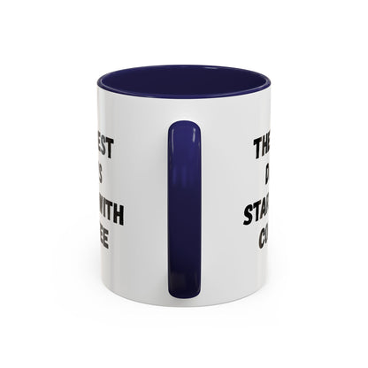 Inspirational Coffee Mug - The Best Days Start With Coffee - Gift for Coffee Lovers, Office Decor, Kitchenware, Birthday Gift, Motivational