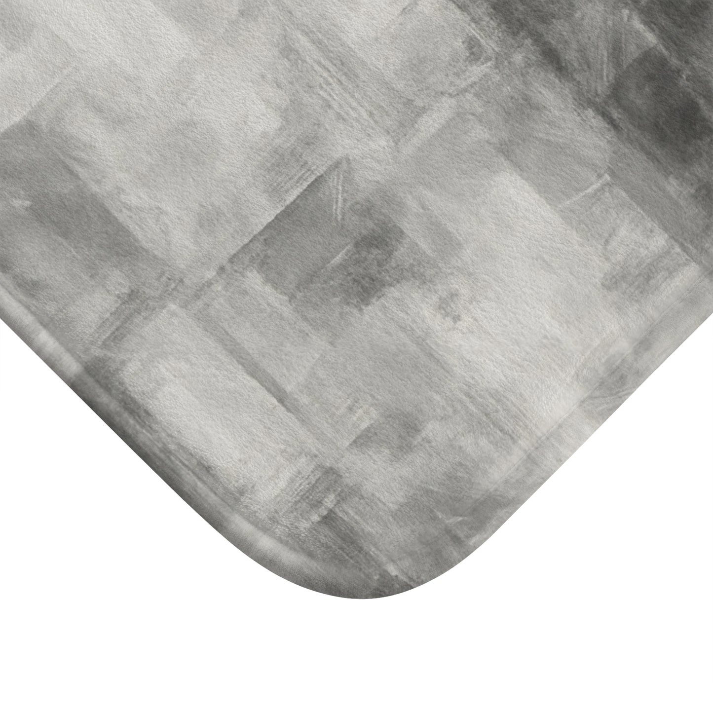 Elegant Gray Abstract Bath Mat | Modern Bathroom Decor, Soft Bathroom Rug, Luxury Shower Mat, Neutral Home Accessories - TRV
