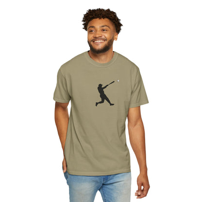 Sporty Garment-Dyed T-Shirt for Baseball Lovers, Casual Tee, Unisex Sports Shirt, Perfect Gift for Athletes, Outdoor Activities - TRV
