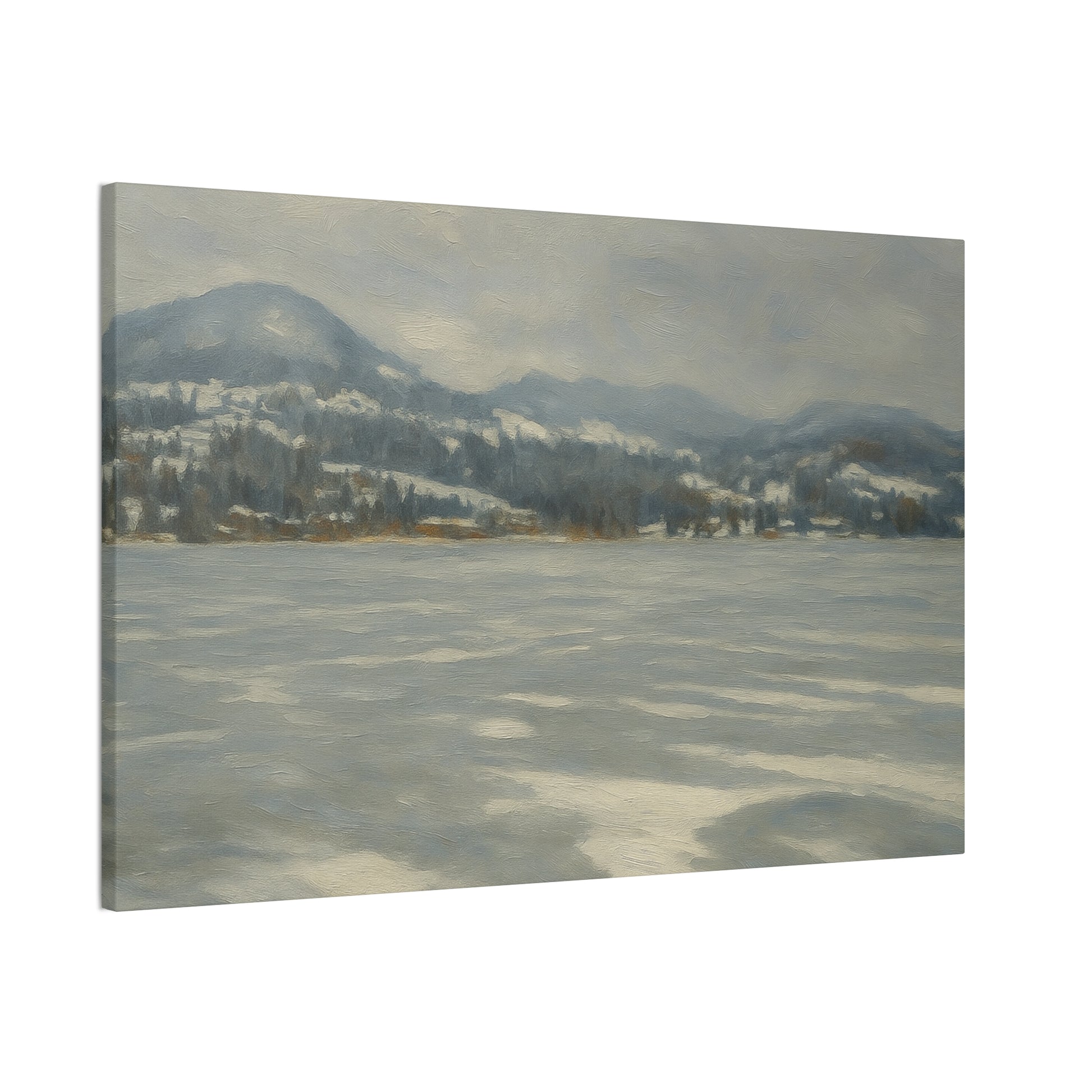Serene Winter Landscape Canvas - TRV