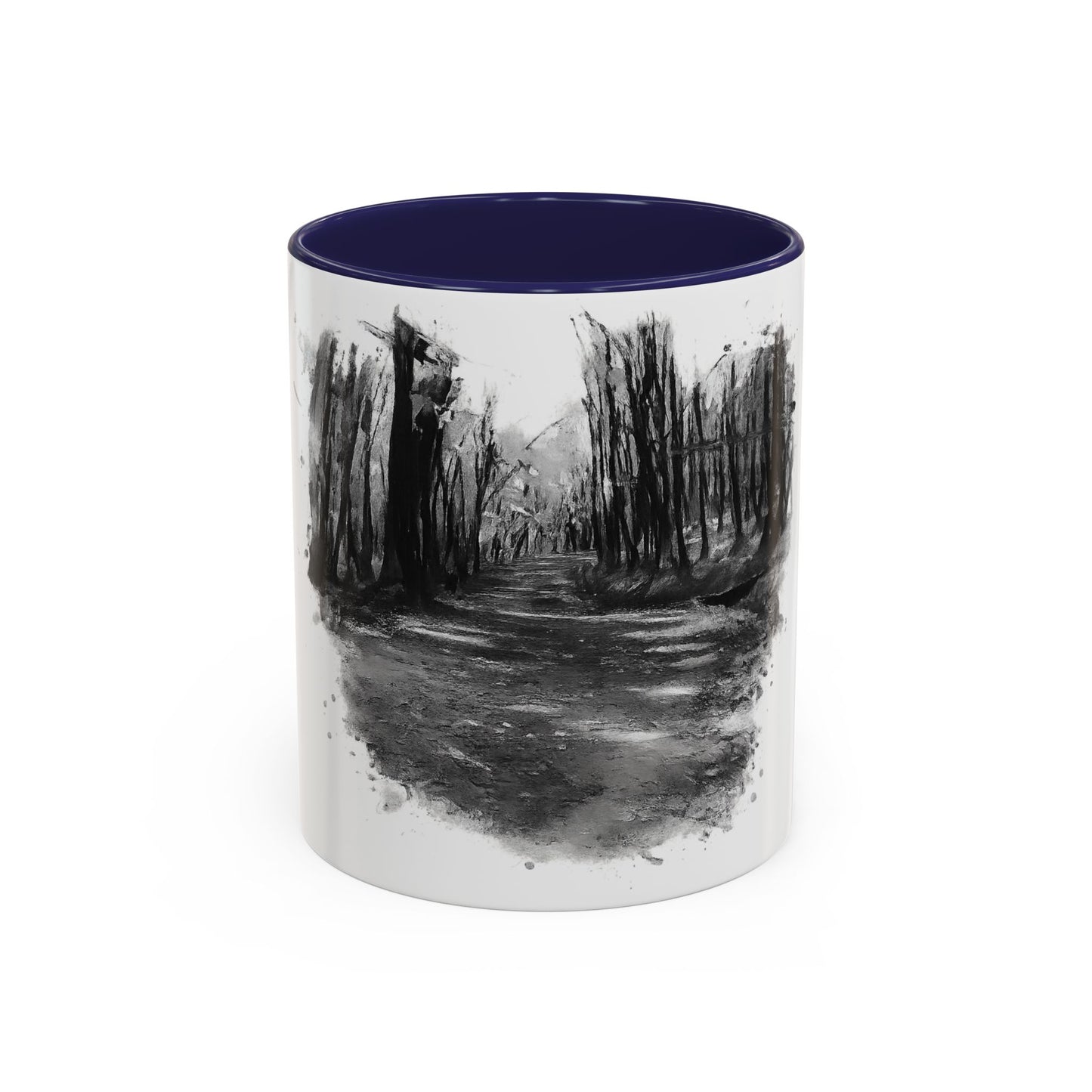 Moody Abstract Forest Coffee Mug | Unique Gift for Nature Lovers, Cozy Home Decor, Perfect for Coffee, Tea, and Hot Chocolate - TRV