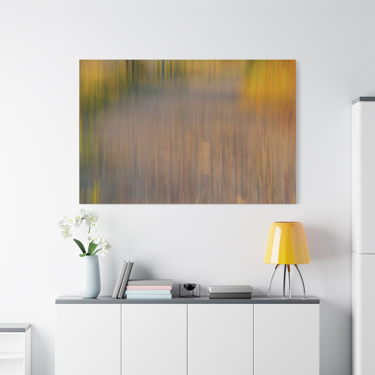 Abstract Landscape Canvas Art - 1.25" Stretched Wall Decor - TRV