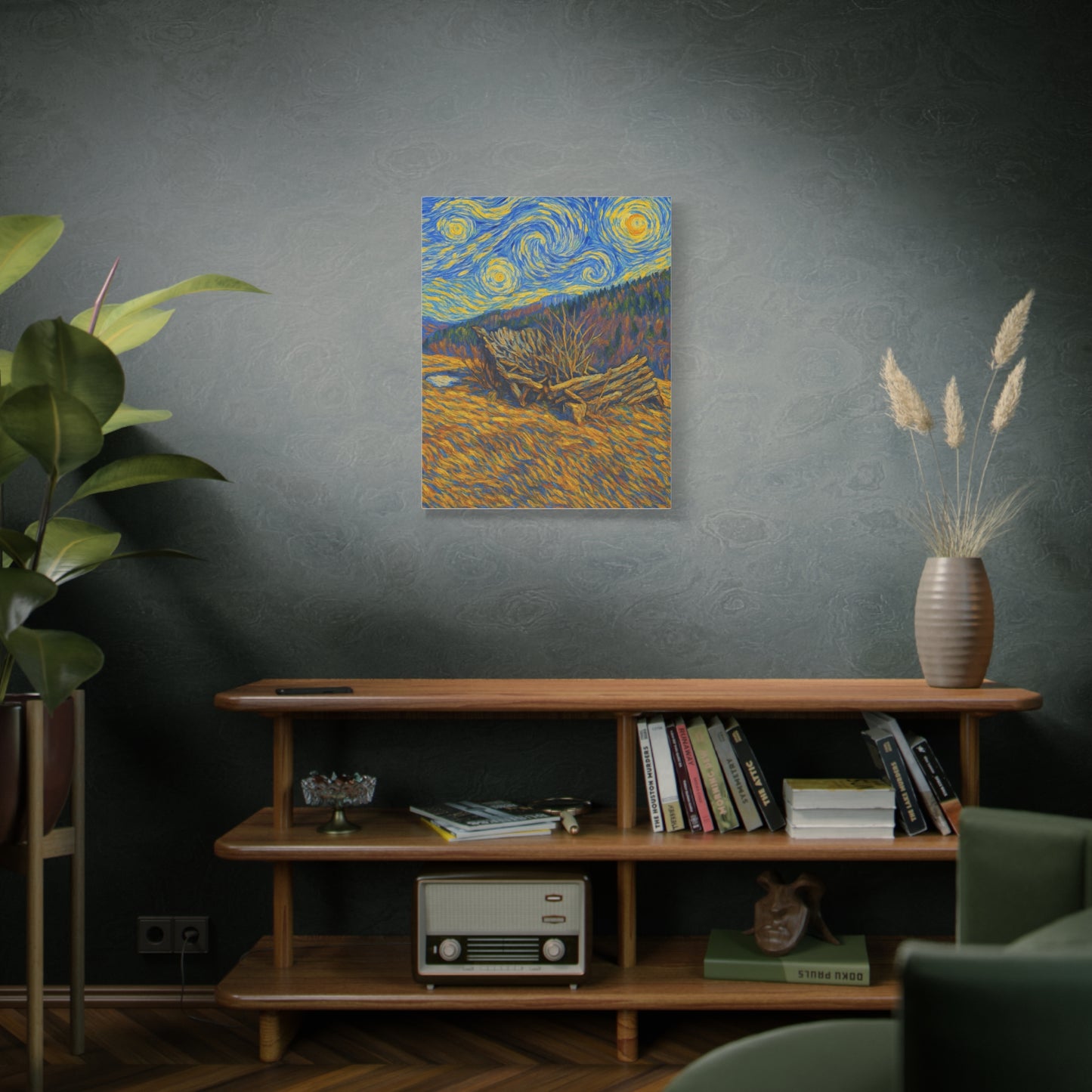 Artistic Van Gogh Style Canvas Wall Art, Nature Inspired Decor, Home Aesthetic, Gift for Art Lovers, Gallery Wall Piece, Living Room Decor, [...] - TRV