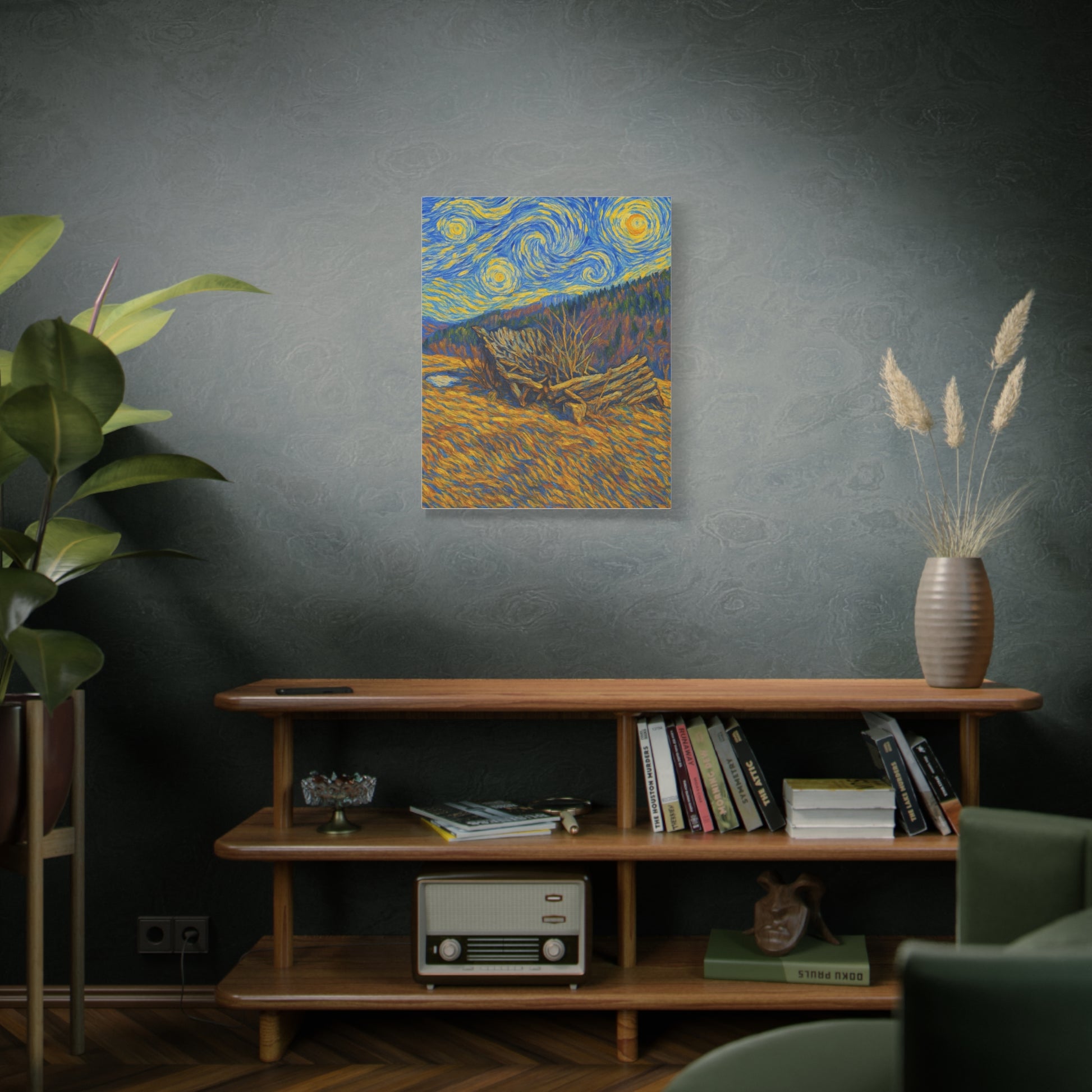 Artistic Van Gogh Style Canvas Wall Art, Nature Inspired Decor, Home Aesthetic, Gift for Art Lovers, Gallery Wall Piece, Living Room Decor, [...] - TRV