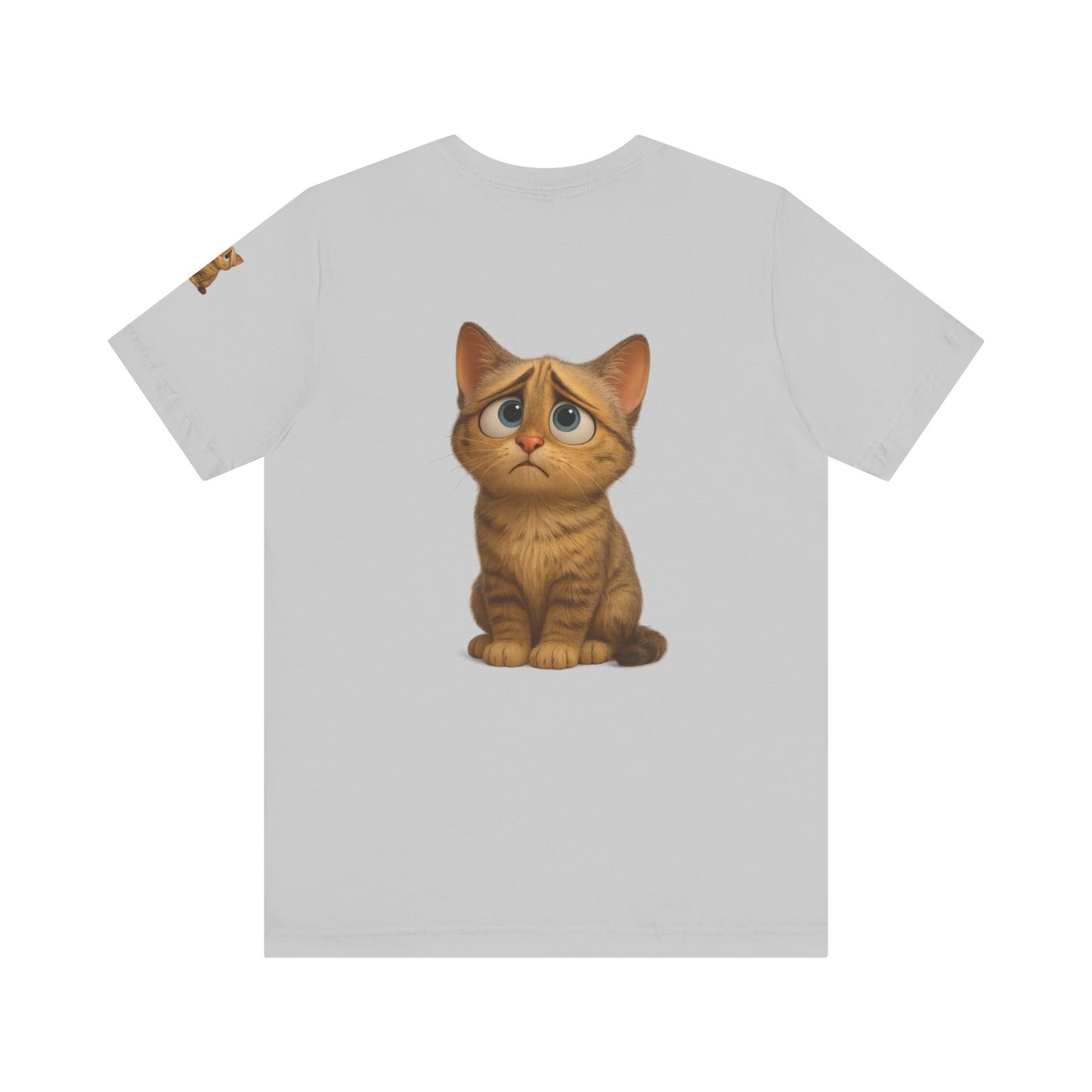 Adorable Cat Graphic Tee, Cute Pet Lover Shirt, Animal Lover Gift, Funny Cat Apparel, Birthday, Christmas, Everyday Use - TRV