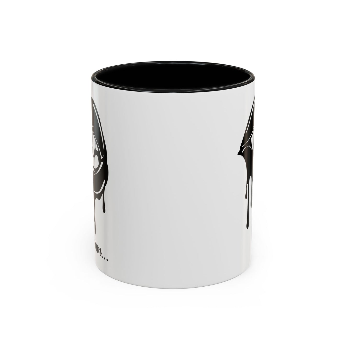 Dripping Lip Coffee Mug – "hmm..." Accent Ceramic Mug (11/15oz)