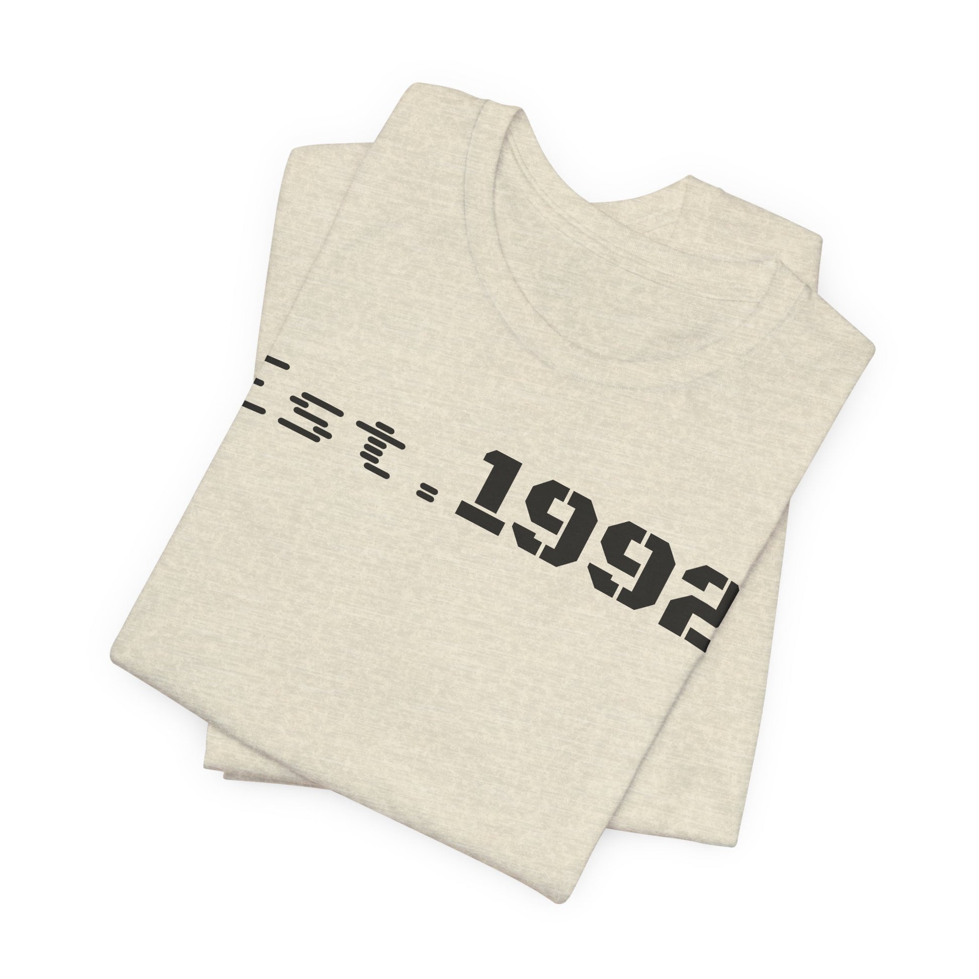 Est. 1992 Unisex Jersey Tee - Retro Birthday Gift, Casual Wear, Cool Vintage T-Shirt, Gift for Him, Gift for Her - TRV