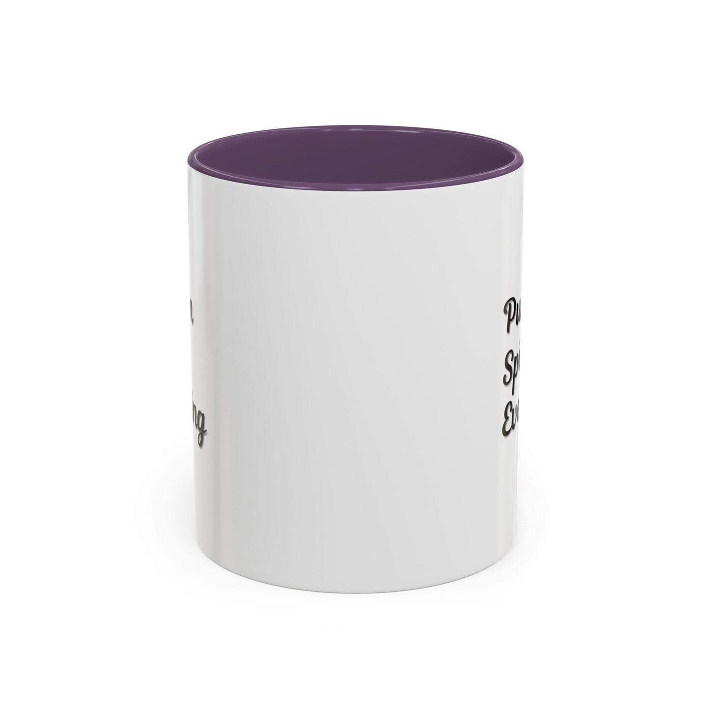 Pumpkin Spice Everything Accent Coffee Mug — Fall Seasonal 11/15oz