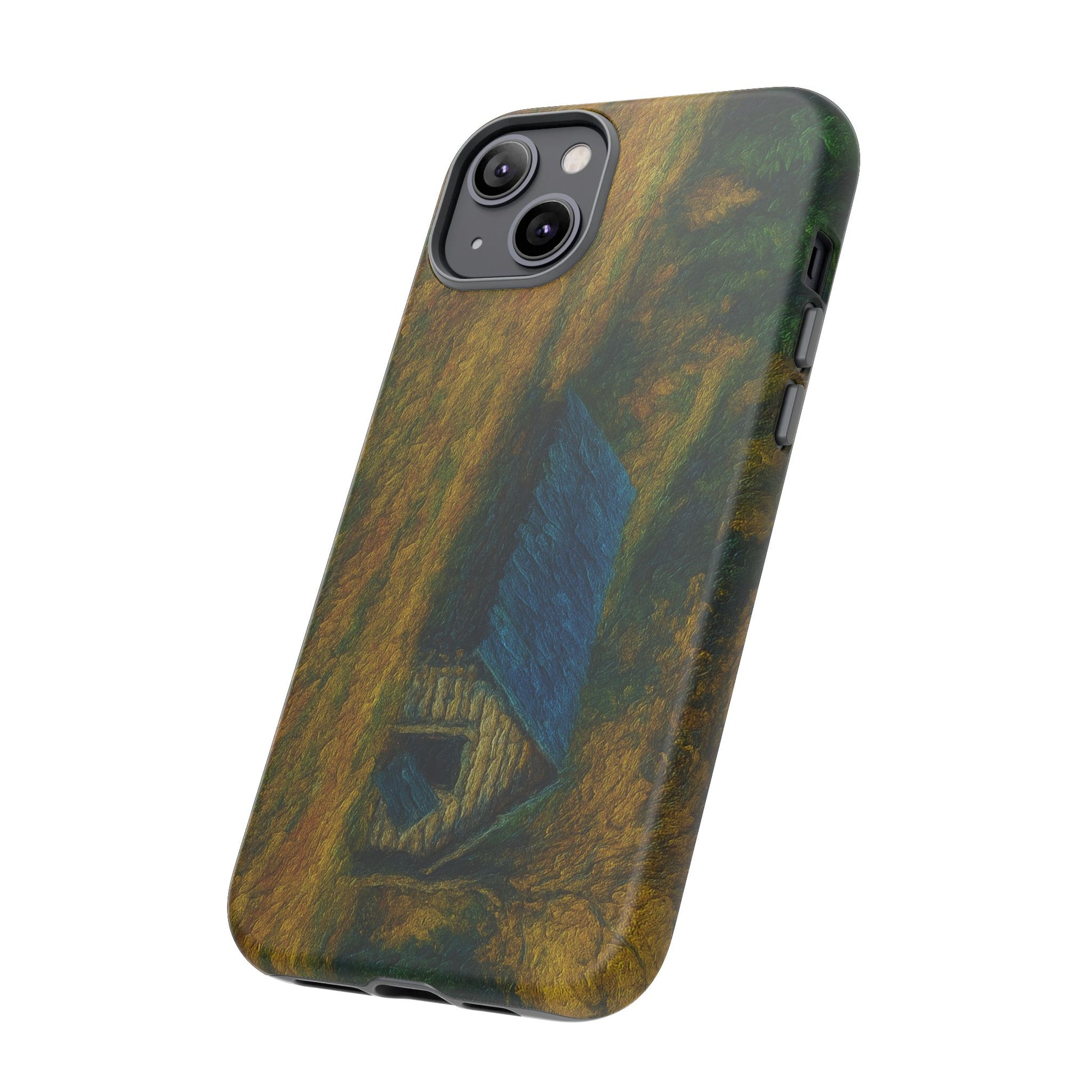 Artistic Phone Case by Tough Cases, Nature-Inspired Phone Protection, Unique Gift for Nature Lovers, Stylish Accessory, Fall Aesthetic - TRV