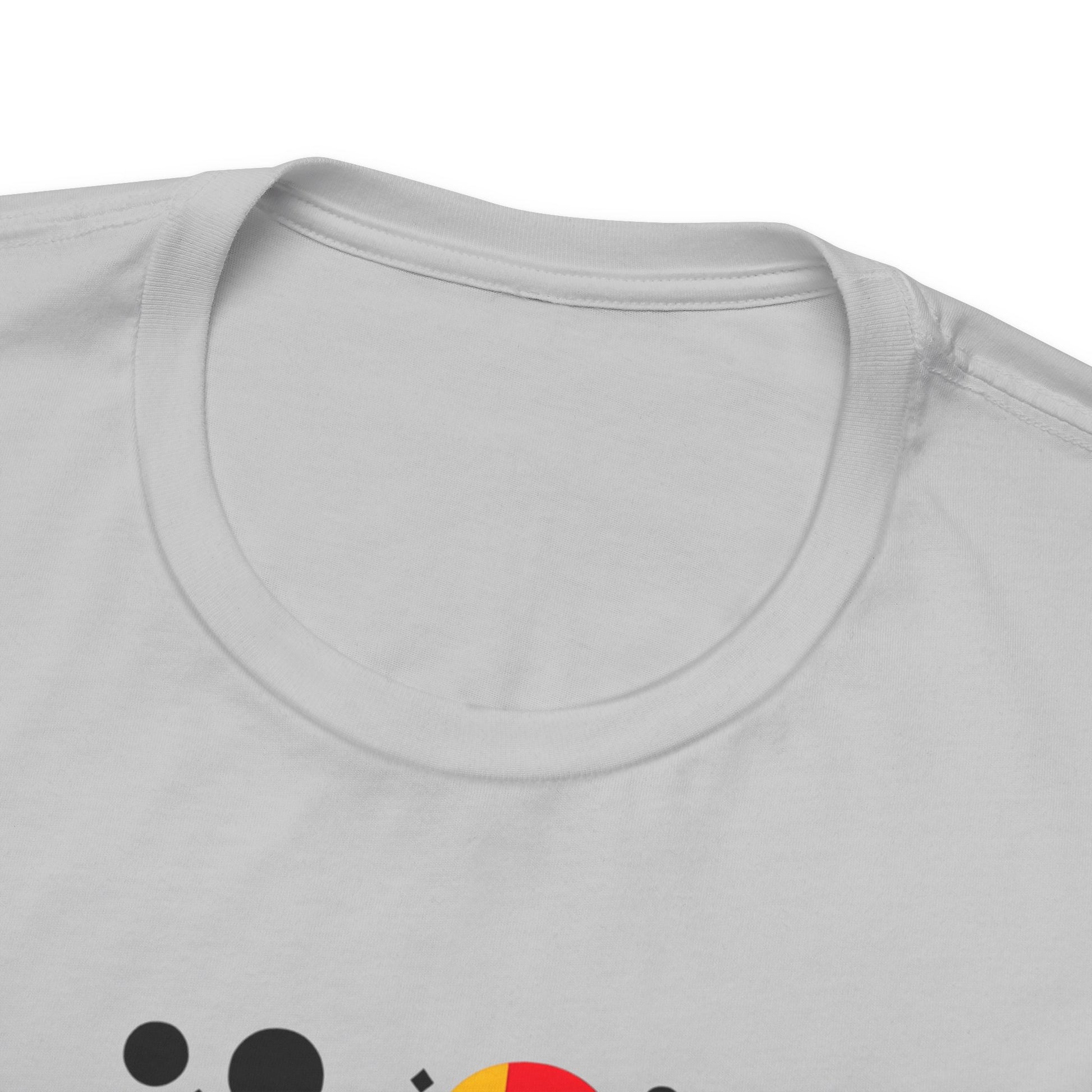 Artistic Heart Unisex Jersey Tee - Vibrant Graphic Tee, Casual Wear, Gift for Art Lovers, Birthday Surprise, Everyday Comfort - TRV