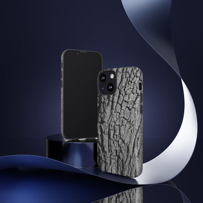 Rustic Bark Phone Case - Tough and Durable Protection - TRV