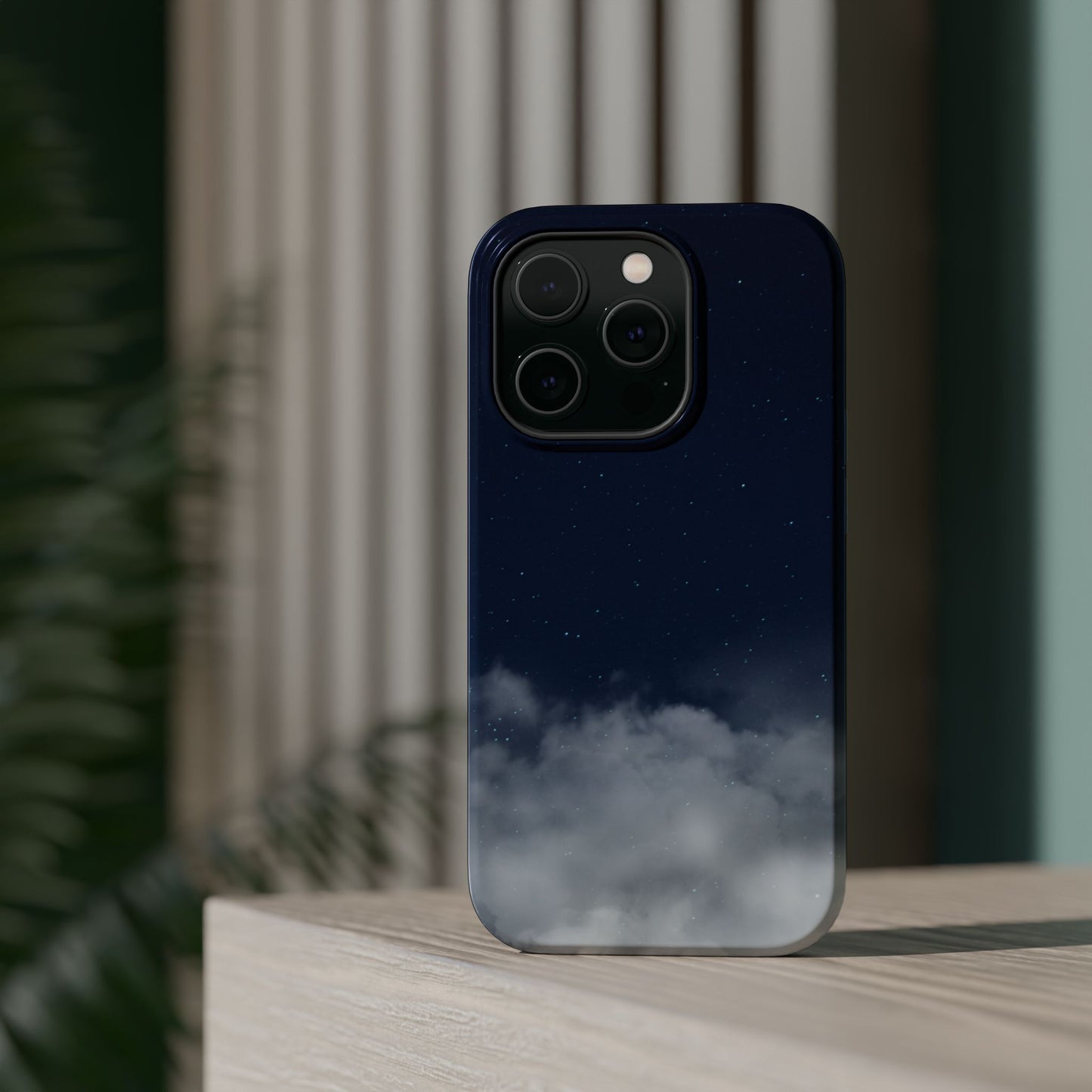Night Sky Magnetic Impact-Resistant Phone Case — Foggy Cloud Design