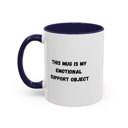Emotional Support Coffee Mug, Funny Gift for Coffee Lovers, Unique Office Mug, Self-Care Gift, Cute Ceramic Mug