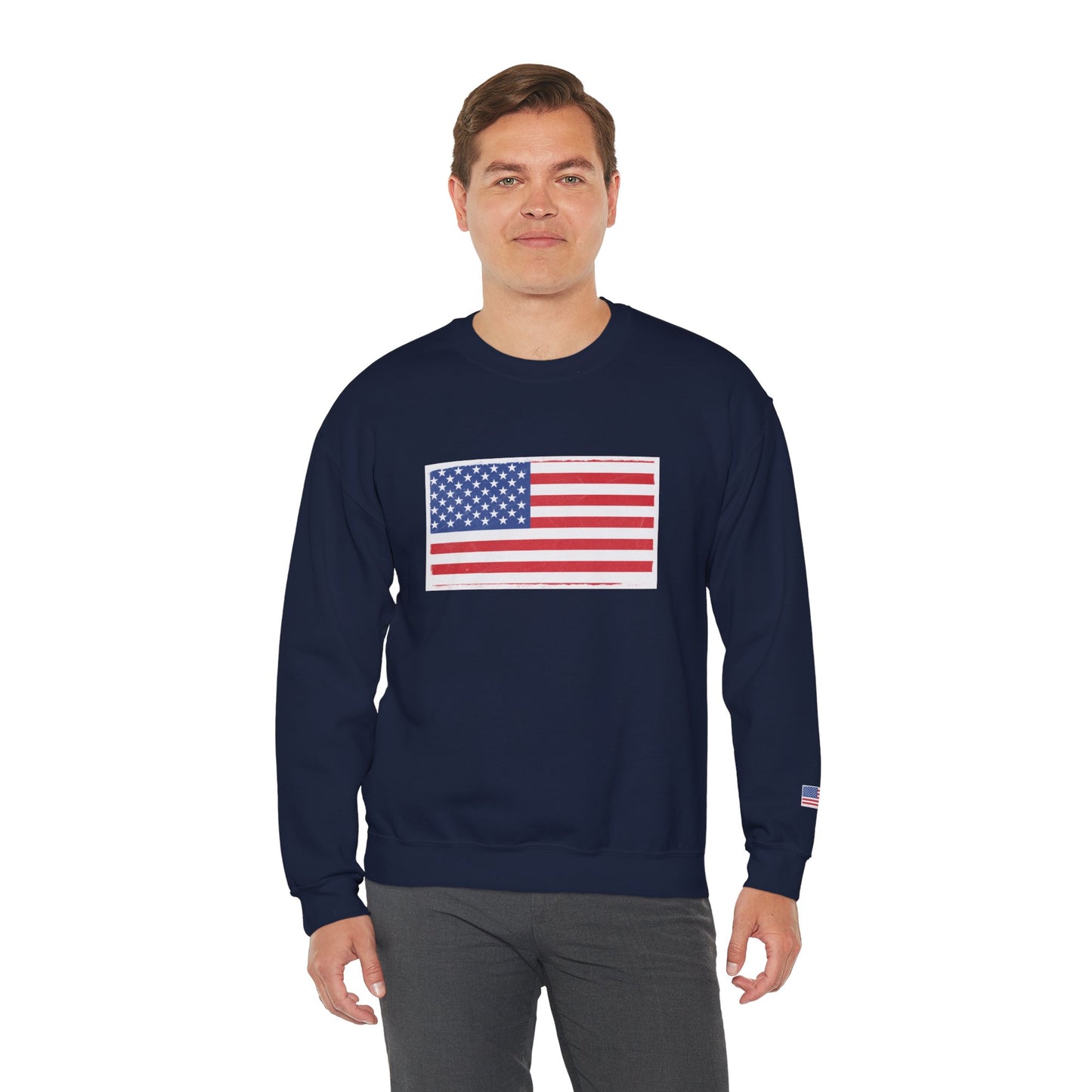American Flag Unisex Crewneck Sweatshirt | Cozy Patriotic Sweater | Perfect for Independence Day, Casual Wear, Gifts for Him/Her, [...]