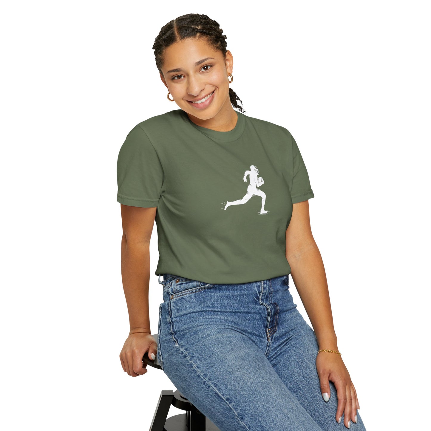 Unisex Football Player T-Shirt | Comfortable Sports Tee, Gift for Runners, Casual Wear, Workout Clothing, Everyday Style - TRV