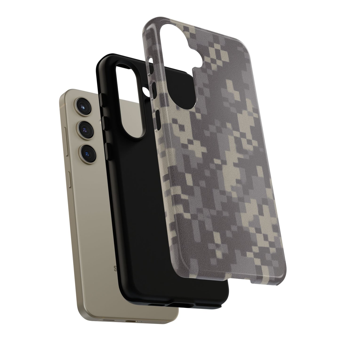 Camouflage Phone Case, Military Style Cover, Tough Phone Protection, Durable Phone Accessory, Gift for Veterans, Outdoor Enthusiasts - TRV
