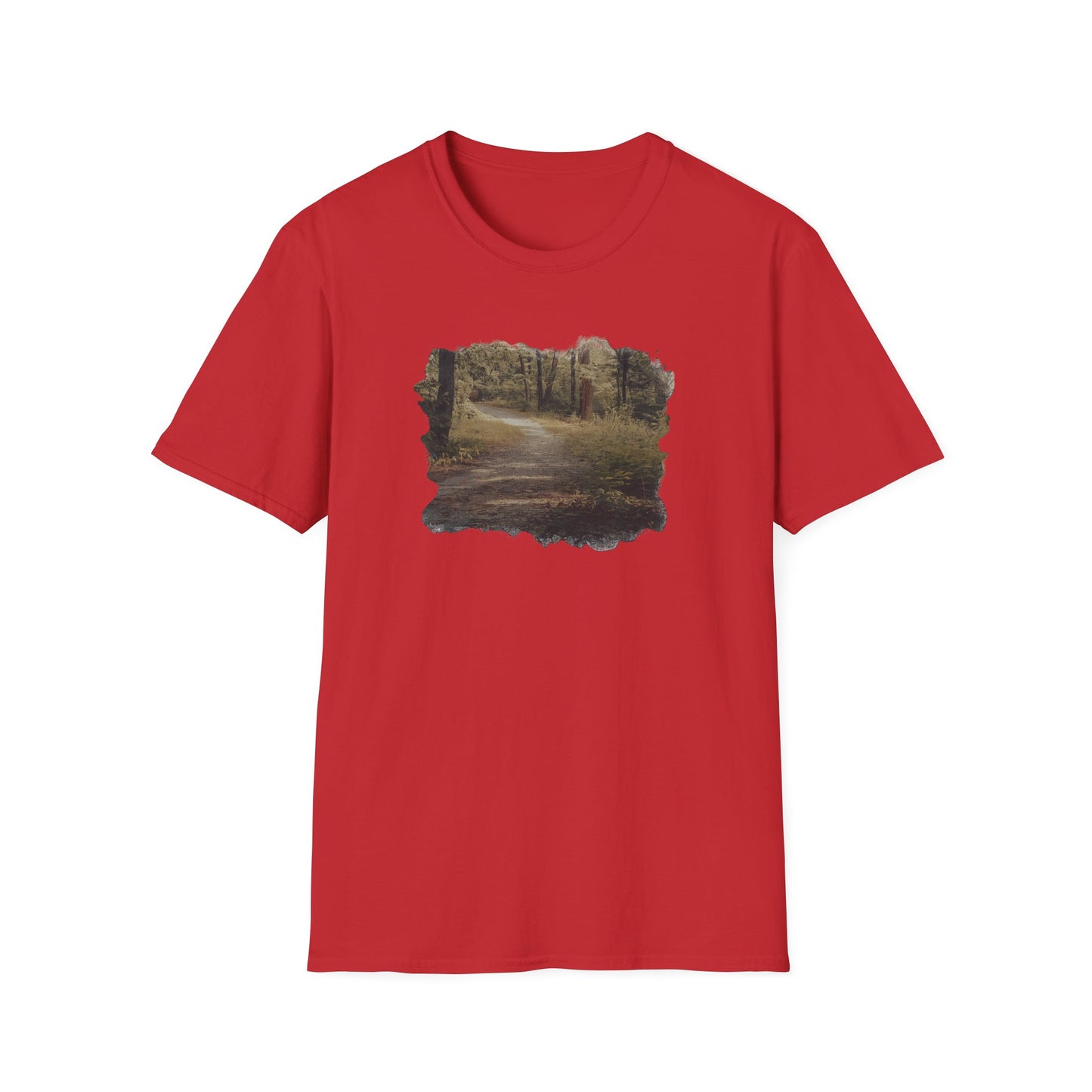 Nature-Inspired Unisex Softstyle T-Shirt, Eco-Friendly Fashion, Outdoor Lover Tee, Gift for Nature Enthusiasts, Casual Everyday Wear