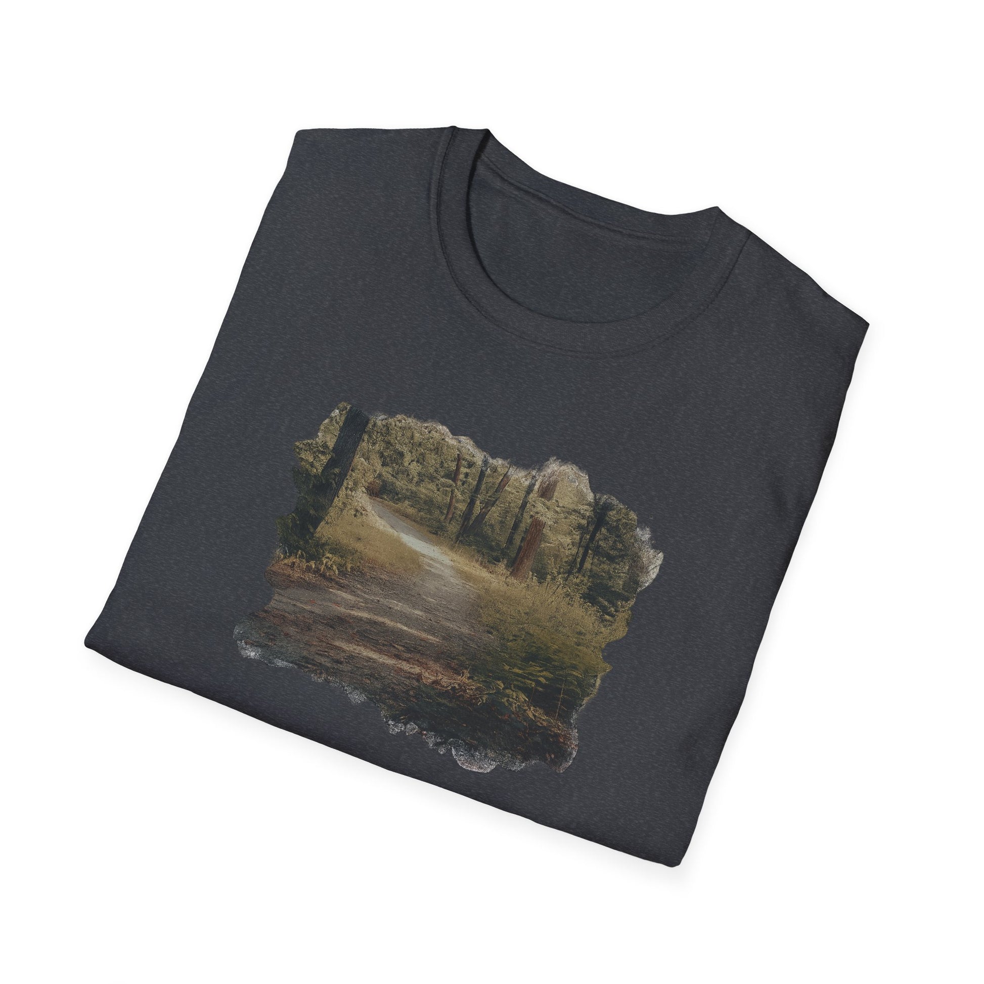 Nature-Inspired Unisex Softstyle T-Shirt | Casual Wear, Outdoor Activities, Gift for Nature Lovers, Relaxed Fit T-Shirt, Eco-Friendly Style - TRV