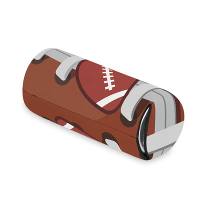 Football Can Cooler for Game Day, Beverage Insulator for Tailgating, Outdoor Parties, Sports Gifts for Fans, Reusable Drink Holder