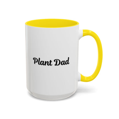 Plant Dad Accent Coffee Mug - Perfect Gift for Gardening Enthusiasts