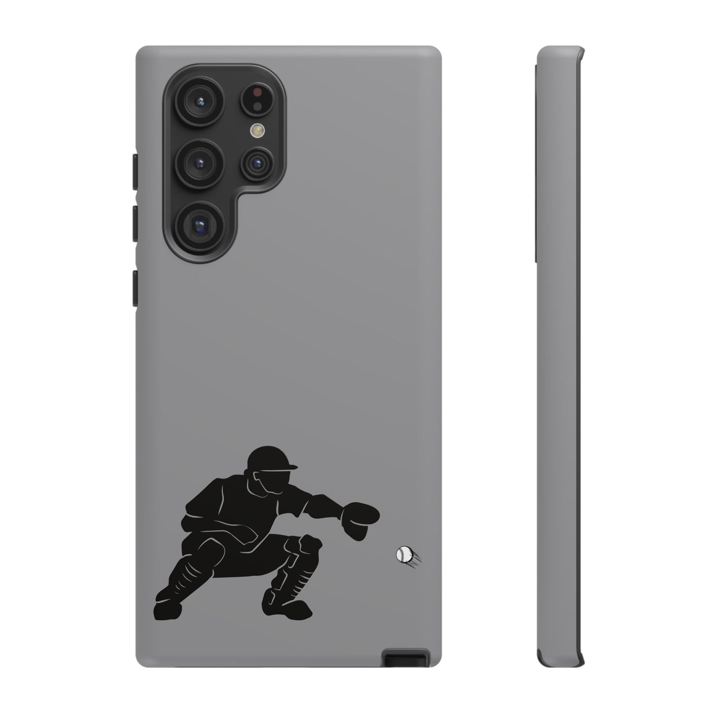 Baseball Catcher Phone Case - Tough Cases, Sports Phone Cover, Great for Athletes, Perfect Gift for Baseball Lovers, Unique Cell Phone Design - TRV