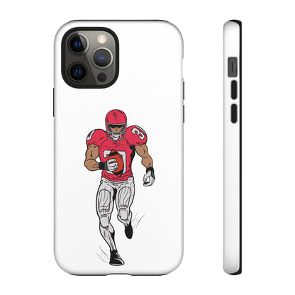 Football Player Tough Case, Sports Phone Cover, Athlete Gift, Tough Phone Case, Fall Sports, Football Lover's Accessory - TRV