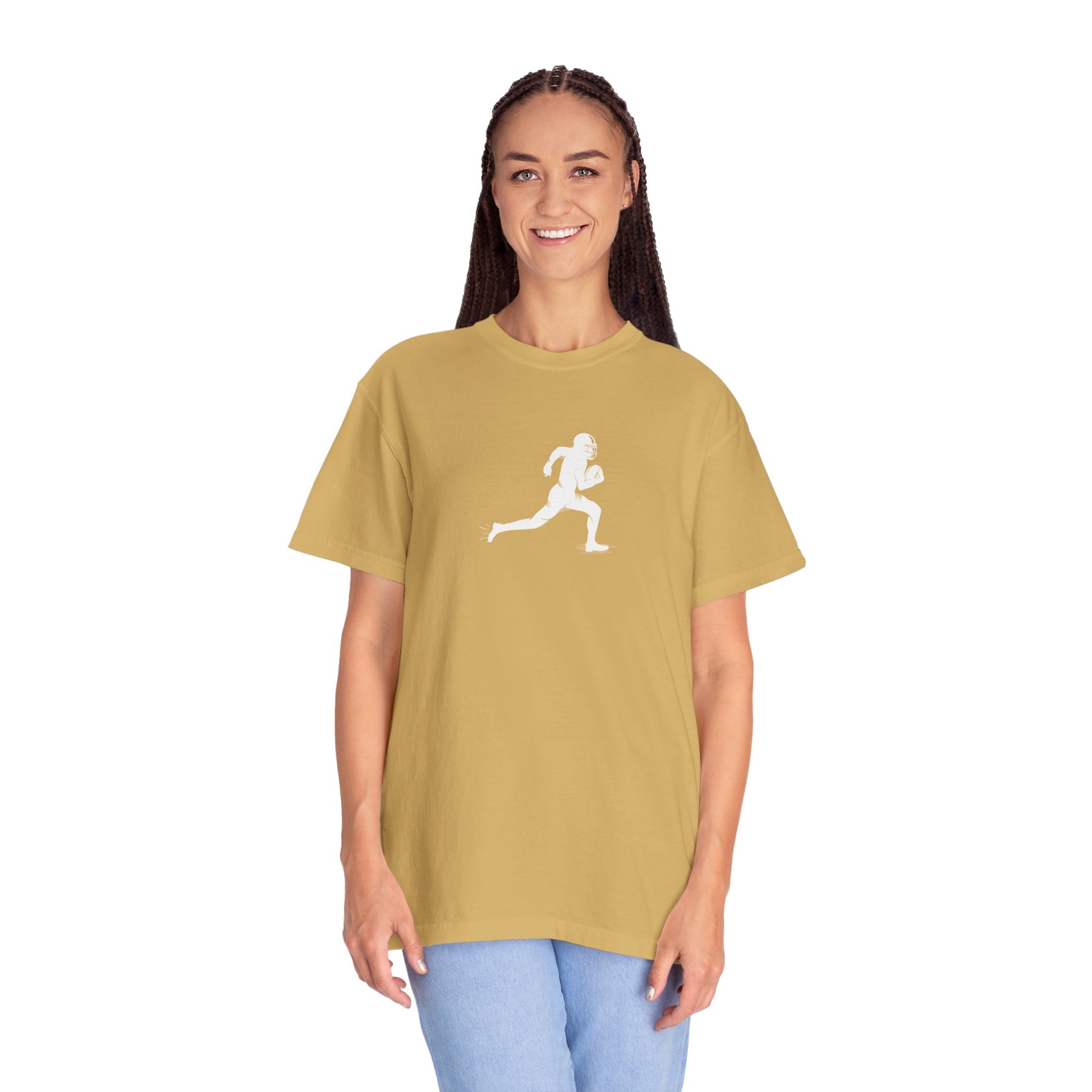 Unisex Football Player T-Shirt | Comfortable Sports Tee, Gift for Runners, Casual Wear, Workout Clothing, Everyday Style - TRV
