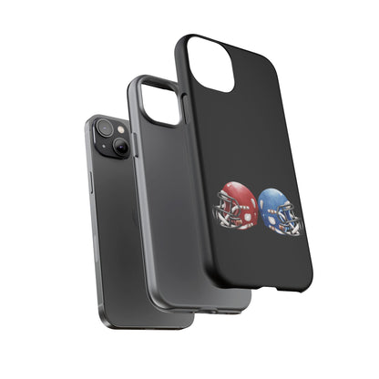Football Helmet Phone Case, Tough Cases for Sports Fans, Gifts for Gamers, Durable Phone Cover, Unique Tech Accessories - TRV