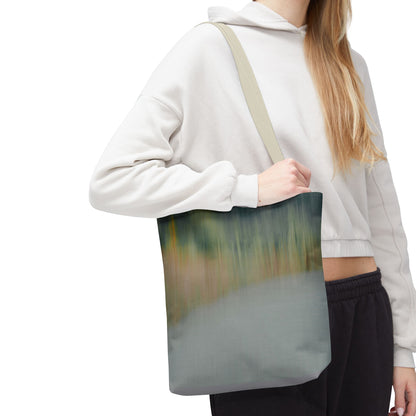 Serene Landscape Tote Bag - Stylish Eco-Friendly Carryall for Everyday Use - TRV
