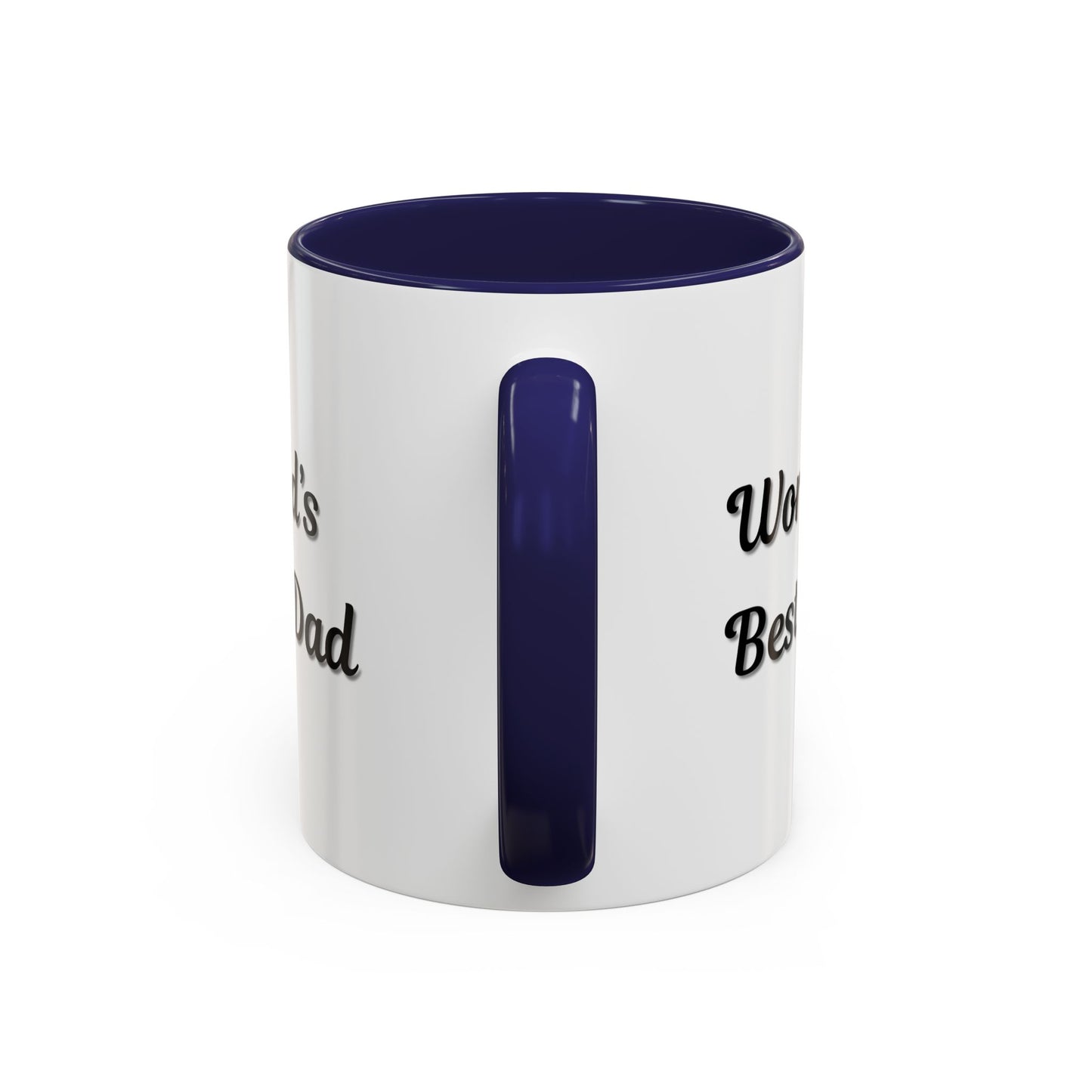 Father's Day Accent Mug, Best Dad Coffee Cup, Father's Day Gift, Novelty Mug, Ceramic Mug, Father's Day Present