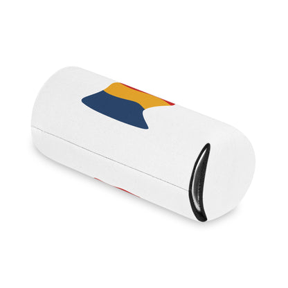 Romania Flag Can Cooler – Insulated Beer Koozie (Waving Tricolor)