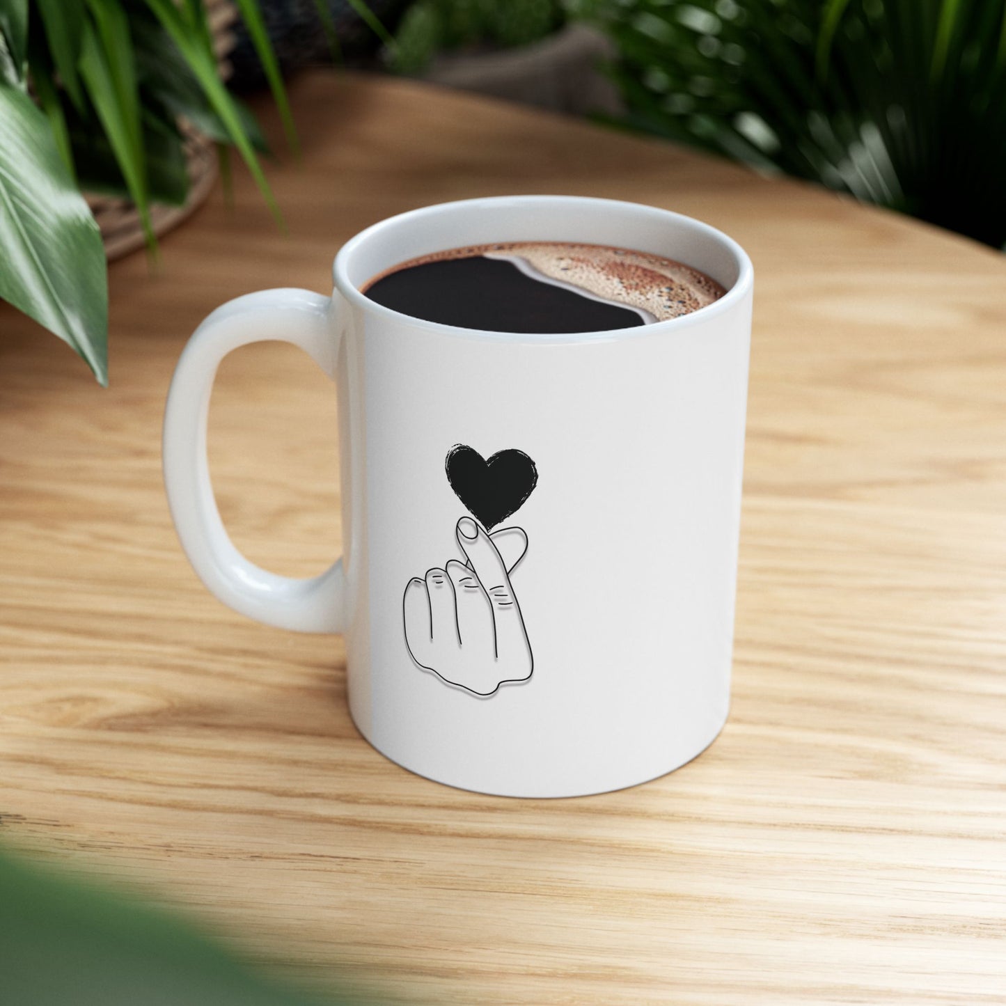 Heartwarming Ceramic Mug for Coffee Lovers - 11oz & 15oz
