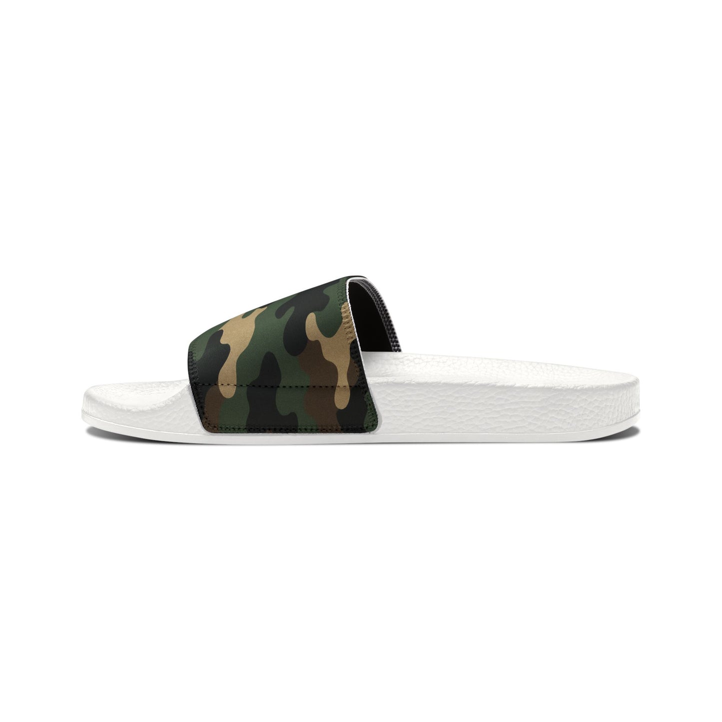 Camouflage Men's Slip-On Sandals | Casual Comfort Footwear for Summer, Beach Days, Outdoor Activities, Gifts for Him, Fashionable Slides - TRV