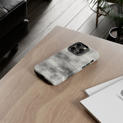 Stylish Phone Case for Tough Protection, Marble Grey Design, Customizable Gift for Her, Unisex Mobile Accessory, Birthday Present, [...] - TRV