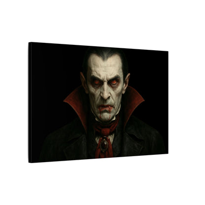 Vampire Portrait Canvas Wall Art – Gothic Dracula Print on Canvas