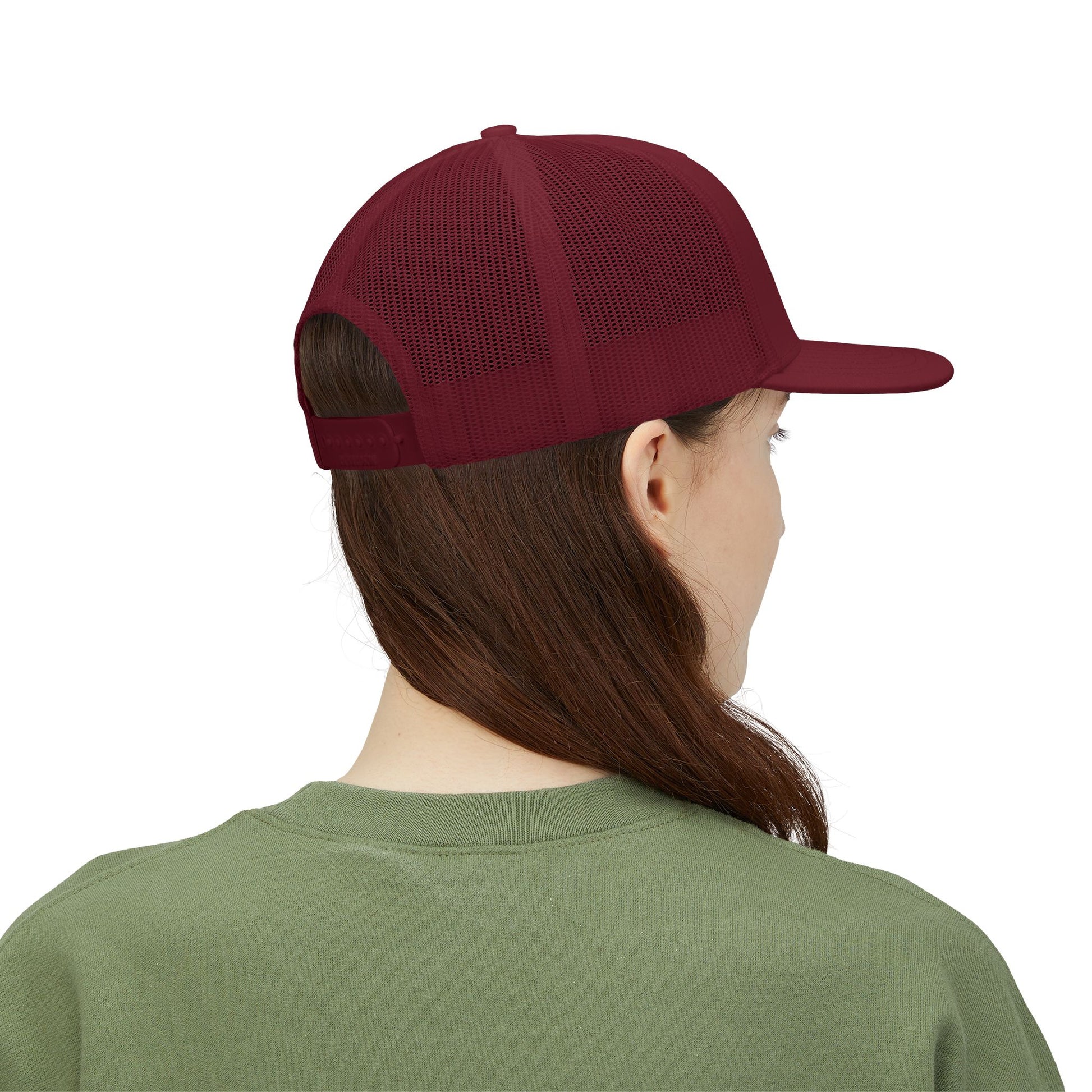 Custom Embroidered Snapback Trucker Cap | Birthday Gift, Fashion Accessory, Casual Wear, Unisex Gift, Vintage Style Hat - TRV